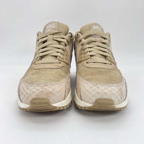 Nike Air Max 90 Linen Sail Snake" 896497-200 Women Size 8.5 Running Old Fashion - Picture 3 of 12